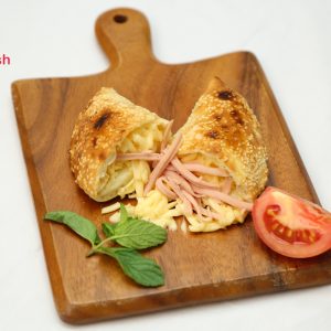 Mortadella Kashkaval Pie - فطيرة مرتديلا كشكاوال