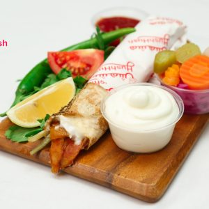 Saj bread Chicken Shawarma Large - شاورما دجاج خبز صاج كبير