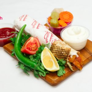 Saj bread Meat Shawarma Large - شاورما لحم خبز صاج كبير