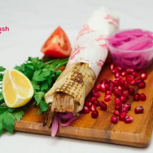 Saj bread Meat Shawarma Small - شاورما لحم خبز صاج صغير