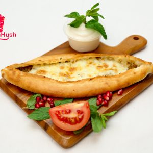 Sausage Pie With Kashkwan - سجق مع كشكاوان