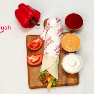 Turkish bread Chicken Shawarma Large - شاورما دجاج خبز تركي كبير
